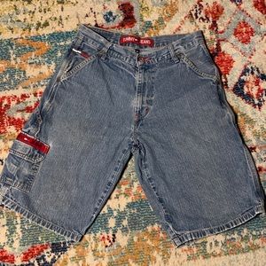 VTG Tommy Hilfiger Men Carpenter Shorts Denim Sz30